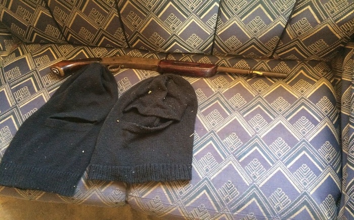 Arma encontrada com Raniere.
Foto: Divulgao/Polcia