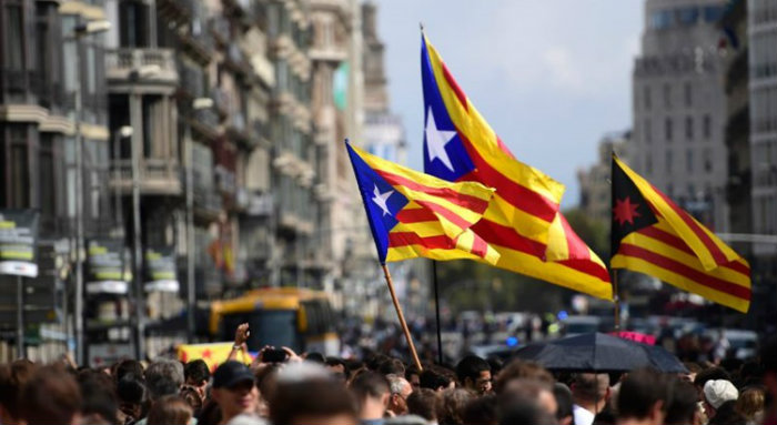 O governo central espanhol planeja assumir o controle de parte dos poderes da Catalunha ao lanar mo do Artigo 155 da Constituio, com o objetivo de barrar a tentativa de proclamar a independncia dos lderes regionais. Foto: Pierre Phillipe Marcou/Agncia Estado