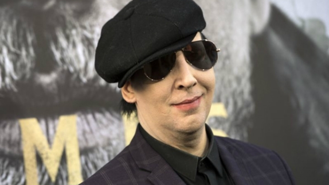 Marilyn Manson anunciou a demisso atravs de tute. Foto: AFP