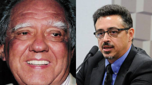 Luiz Carlos Barreto e Srgio S Leito. Foto: Academia Brasileira de Cinema e Agncia Senado/Reproduo