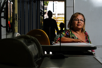 Sileide Gonalves refora com os alunos a importncia da avaliao. Foto: Rafael Martins/DP