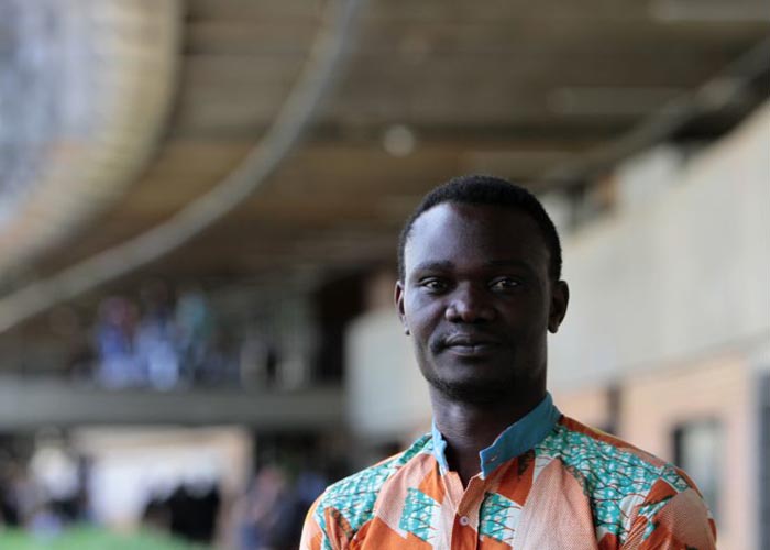 Alban Amindu: "O preconceito foi to traumtico que em duas semanas eu tive vontade de ir embora". Foto - Ana Rayssa CB