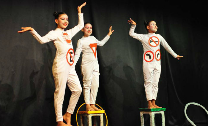Festival Estudantil de Trnsito em Pernambuco usa teatro para sensibilizar crianas e adolescentes . Foto: Divulgao