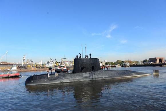 Submarino argentino ARA San Juan est desaparecido. Foto: Arquivo/ Divulgao/Marinha da Argentina