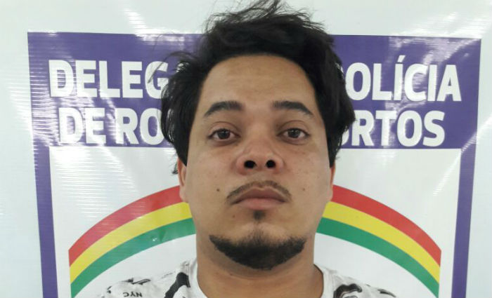 Marcos Jos foi autuado por tentativa de furto qualificado, formao de quadrilha e incndio criminoso. Foto: Polcia Civil/ Divulgao