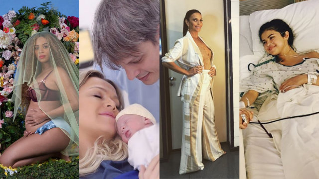 Gravidez de Beyonc, Eliana e Ivete Sangalo, alm da recuperao de Selena Gomez foram protagonistas na rede. Fotos: Instagram/Reproduo