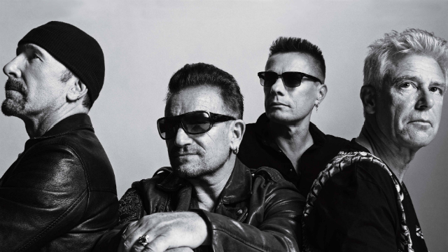Bono, The Edge, Asam Clayton e Larry Mullen Jr. apresentam alementos como auto-tune. Foto: U2/Divulgao