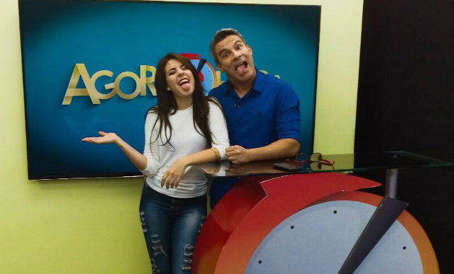 Amanda Neves estreou em setembro no programa. Foto: TV Clube/Divulgao