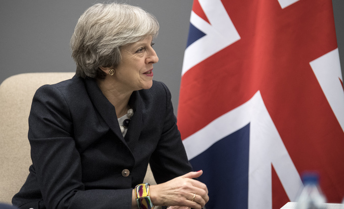 Primeira-ministra britnica Theresa May. Foto: LARSSON ROSVALL /TT NEWS AGENCY /AFP
