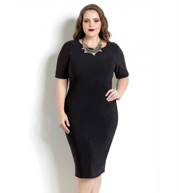 O vestido pode ser um excelente aliado para favorecer o corpo feminino. Foto: Beline/Divulgação O vestido pode ser um excelente aliado para favorecer o corpo feminino. Foto: Beline/Divulgação