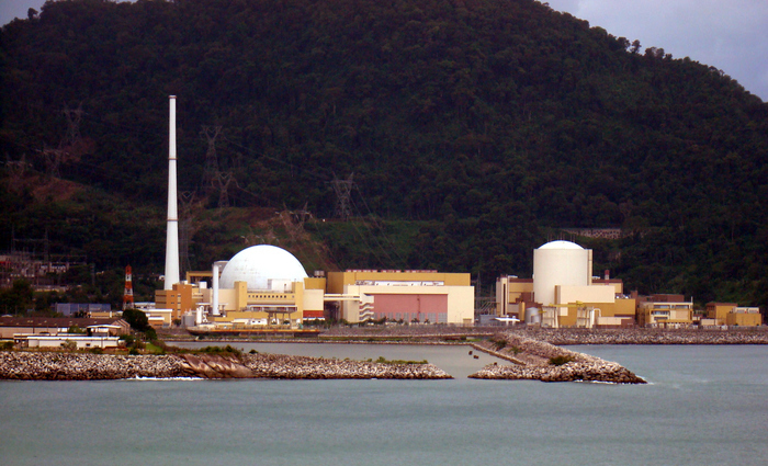 Usina nuclear Angra 1, no Rio de Janeiro. Foto:Reproduo/Internet