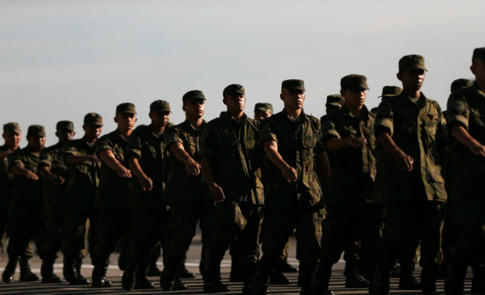 800 militares esto envolvidos na ao. Foto: Marcelo Camargo/Agncia Brasil
