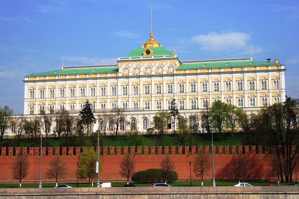O Kremlin  a residncia do presidente russo. Foto: Reproduo/Internet