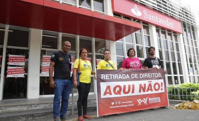 35 agncias da regio metropolitana iro participar da greve. Foto:Sindicato dos Bancrios de Pernambuco/Divulgao
