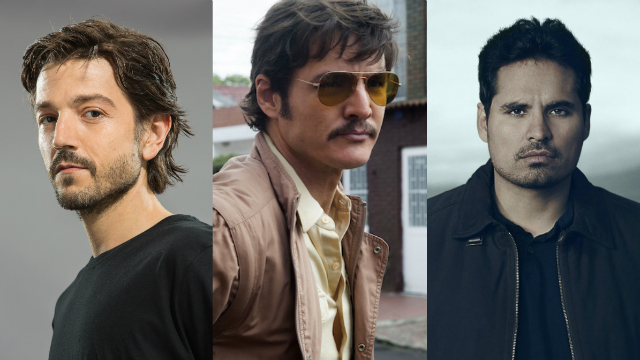 O chileno Pedro Pascal participou das trs primeiras temporadas de Narcos. Fotos: Netflix/Reproduo e AFP