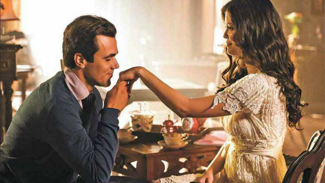 No papel de Vicente, Bruno Ferrari contracena com Vitória Strada na trama das 18h da Globo. Foto: Caiuã Franco/Globo
No papel de Vicente, Bruno Ferrari contracena com Vitória Strada na trama das 18h da Globo. Foto: Caiuã Franco/Globo