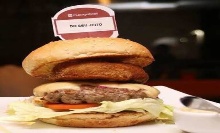 Monte o seu - My Burguer. Foto: Divulgação Monte o seu - My Burguer. Foto: Divulgação