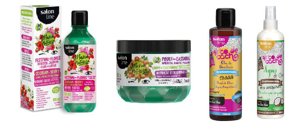 Os produtos estão disponíveis na loja online da Salon Line e nas principais perfumarias do Brasil. Foto: Salon Line/Divulgação Os produtos estão disponíveis na loja online da Salon Line e nas principais perfumarias do Brasil. Foto: Salon Line/Divulgação