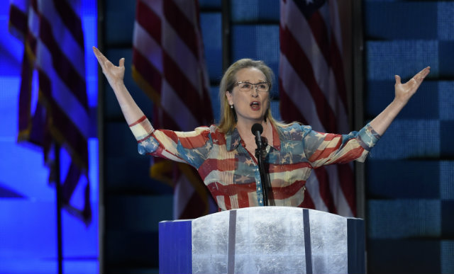 Meryl Streep, que sempre falou abertamente contra o assdio sexual,  uma das que lideram o movimento. Foto: Jessica Kourkounis/Getty Images/AFP
