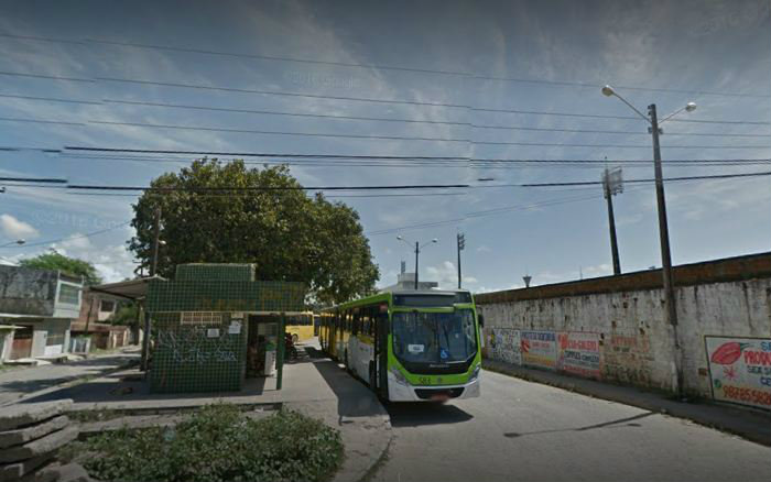 Os coletivos que deveriam circular no local no esto fazendo a rodagem e foram deslocados para o terminal Jardim Brasil II. Foto: Google Street View/Divulgao