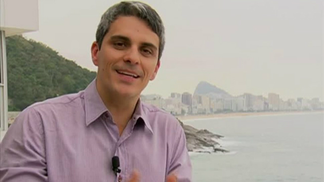 Reprter da Globo, Andr Galindo, inciou carreira da TV Asa Branca. Foto: Globo/Reproduo