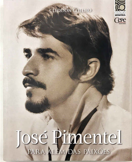 A fase galã de José Pimentel estampa a capa do livro e é um dos temas da obra. Crédito: Cepe/Reprodução