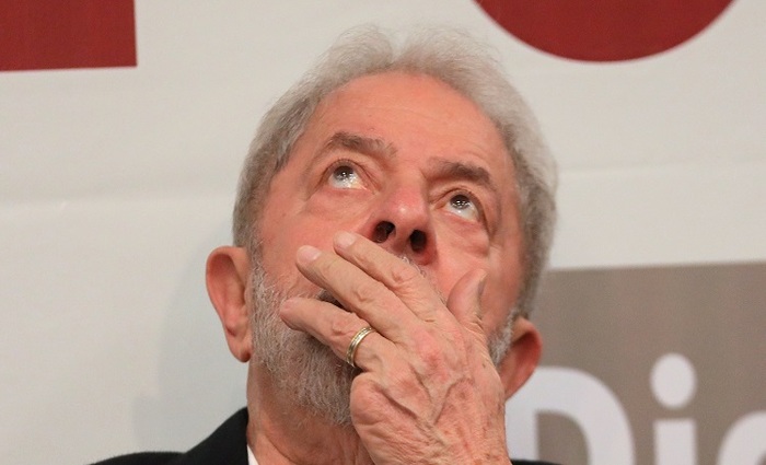 Em julho do ano passado, Lula foi condenado a nove anos e seis meses de priso, por lavagem de dinheiro e corrupo passiva. Foto: AFP Srgio Lima