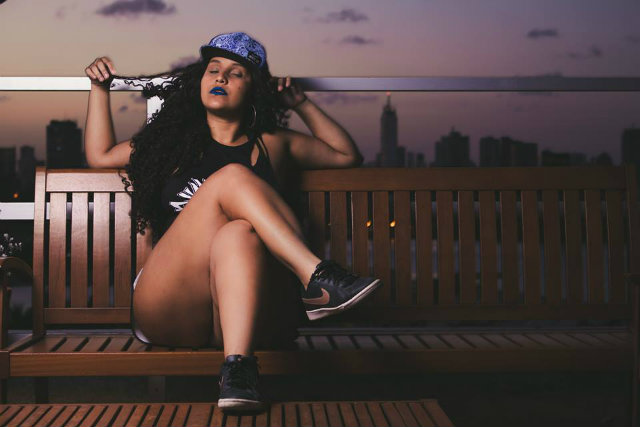Elaine Silva incorpora Lady Laay, rapper pernambucana inspirada nas prprias vivncias. Fotos: Hamilton Castro/Dotfoto