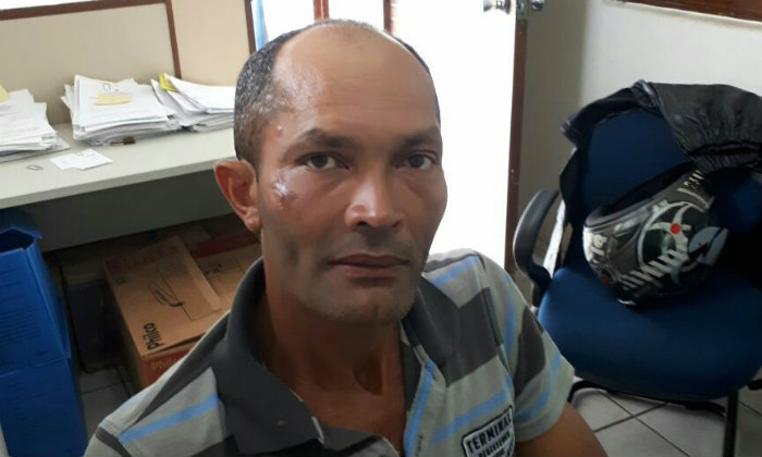 Agricultor com perfil violento descumpriu medidas protetivas prevista na Lei Maria da Penha e foi preso pela Delegacia da Mulher. Foto: PCPE/Divulgao