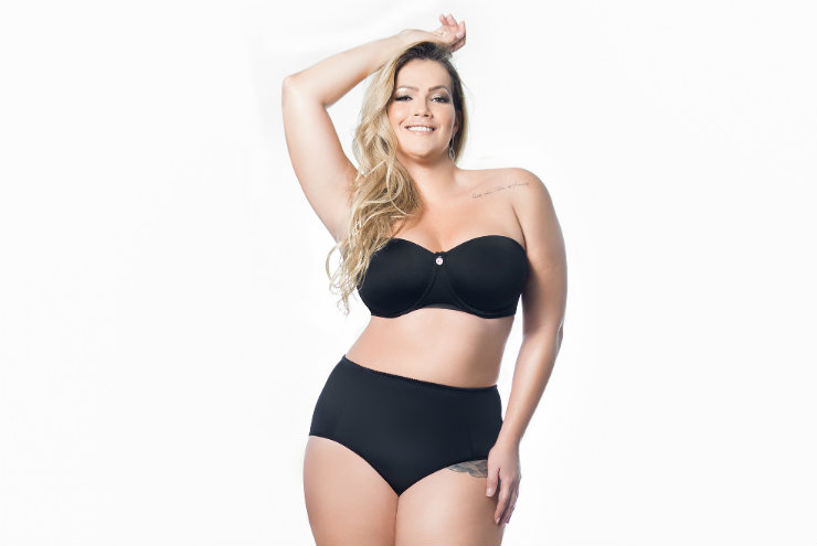 Fani Pacheco se tornou modelo plus size e cursa medicina no Rio. Foto: Nayane Rodrigues/Divulgao