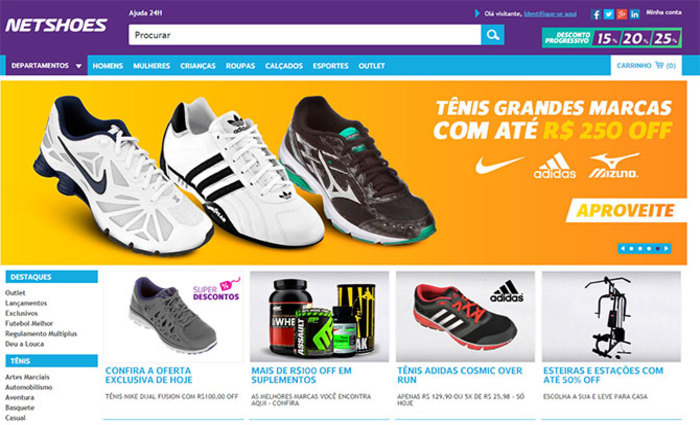 2 por 129 netshoes