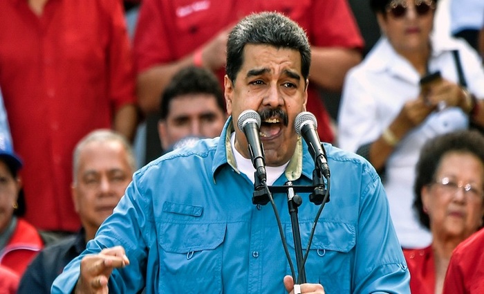 Maduro, foi proclamado candidato da situao para tentar a reeleio nas presidenciais antecipadas para antes de 30 de abril. Foto: Juan Barreto/AFP Photo