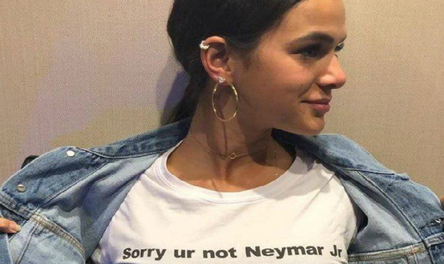'Sorry ur not Neymar Jr', diz a blua. Foto: Instagram/Reproduo