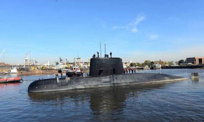 A recompensa poder incentivar a busca do submarino argentino. Foto: Arquivo/ Divulgao/Marinha da Argentina.