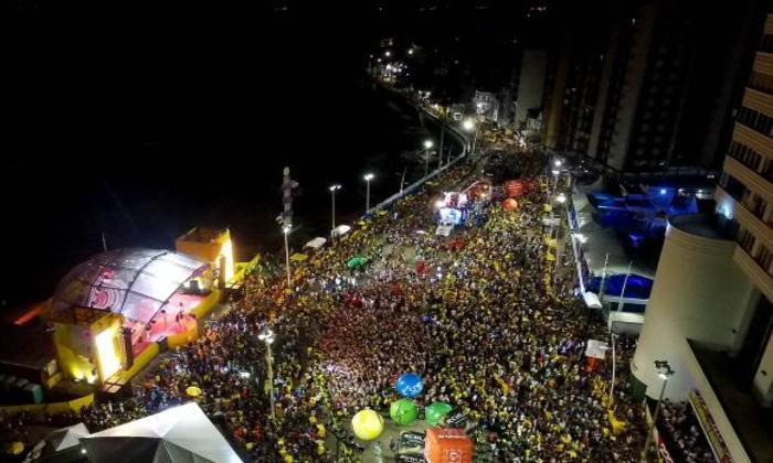 Carnaval no Farol da Barra. Foto: Valter Pontes/Secom Salvador