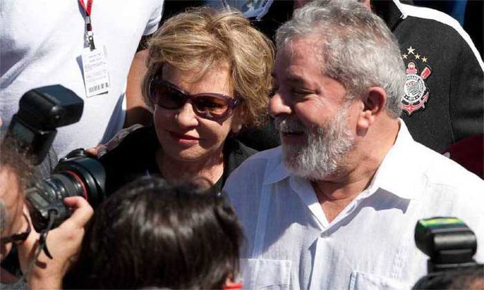 Marisa Letcia ao lado do ex-presidente Luiz Incio Lula da Silva. Foto: Mrio Angelo/SigmaPress/AE
