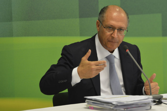 Alckmin chegou a dizer publicamente que no seria obrigatrio o PSDB ter candidato  sua sucesso. Foto: Arquivo/Agncia Brasil 