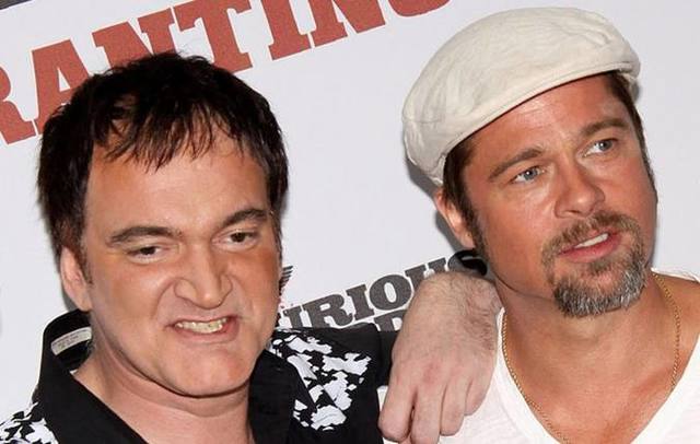 Dupla formada por Tarantino e Pitt est de volta. Foto: WireImage/Reproduo