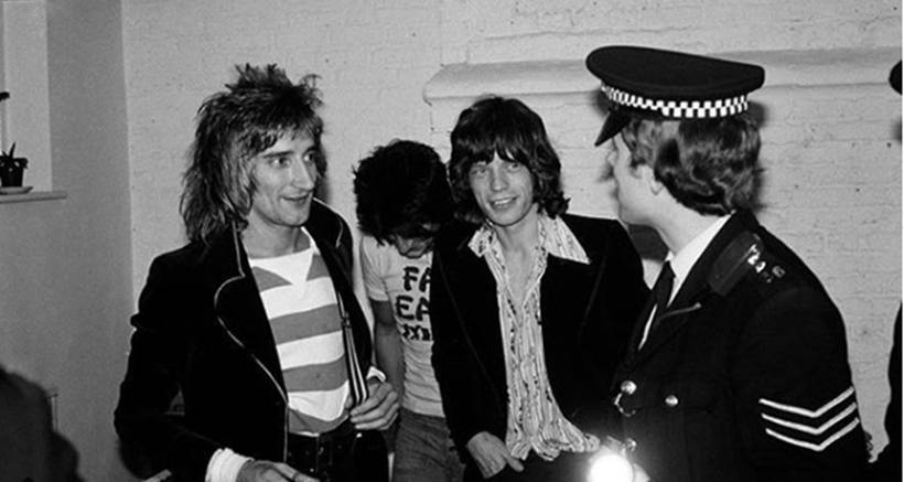 Rolling Stones não poderiam faltar no currículo do fotógrafo. Foto: Mick Rock/Instagram