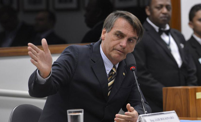 O prprio Bolsonaro falou sobre o "estigma" de machista que, segundo ele, a imprensa e os adversrios tentam lhe imputar. Foto: Wilson Dias/Agncia Brasil (Foto: Wilson Dias/Agncia Brasil)