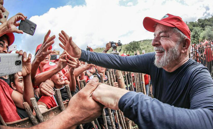 O partido afirma que tem o desafio de "disputar o corao dos brasileiros" e eleger seu candidato. Foto: Ricardo Stuckert/Instituto Lula (Foto: Ricardo Stuckert/Instituto Lula)