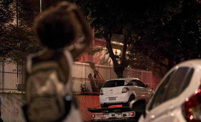 A vereadora do Rio de Janeiro Marielle Franco, do PSOL, foi morta a tiros na noite de quarta-feira (14/3), dentro do carro em que seguia para casa. Foto: Mauro Pimentel/AFP
 (Foto: Mauro Pimentel/AFP
)