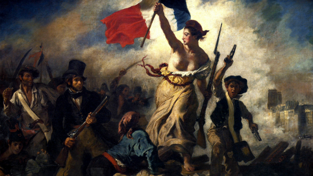Quadro foi pintado para comemorar a Revoluo Francesa, em 1830. Foto: Eugne Delacroix/Reproduo