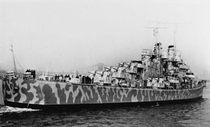 O evento ocorreu h 76 anos, quando as tropas japonesas bombardearam o navio. Foto: Arquivo/Paul Allen site (Foto: Arquivo/Paul Allen site)