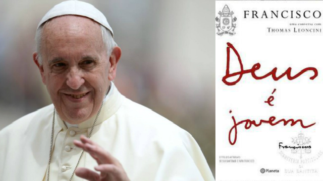 Livro-entrevista com Jorge Bergoglio tem 160 pginas. Foto: AFP/Reproduo