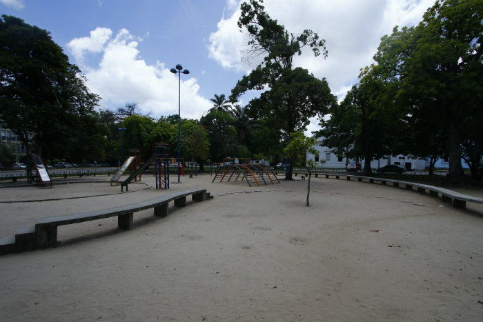 O jardim  um dos seis conjuntos de Burle Marx tombados no Recife pelo Iphan em 2015. Foto: Marlon Diego/Esp. DP