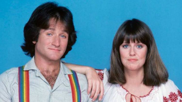 Eles estrelaram a srie Mork & Mindy entre 1978 e 1982. Foto: ABC Photo Archives/Reproduo