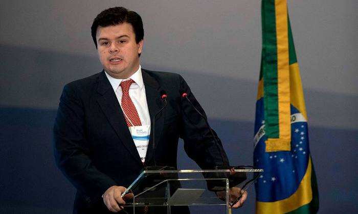 O ministro de Minas e Energia, Fernando Coelho Filho. Foto: AFP / Mauro PIMENTEL