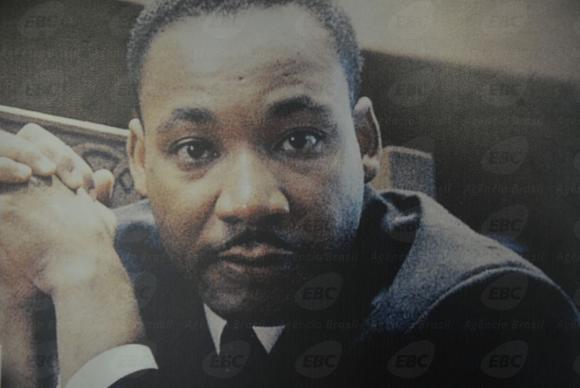 H 50 anos o lder Martin Luther King foi assassinado. Ele foi um dos principais defensores dos direitos civis dos negros nos Estados Unidos. Foto: Arquivo/Fernando Frazo/Agncia Brasil