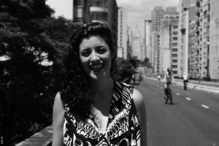 A DJ francesa Carie ministra oficina no Pao do Frevo. Foto: Carie/Divulgao